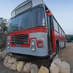 مكان تخييم A One Of A Kind Bus With Gorgeous Views *